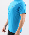 Crocodile Crew Neck Single Jersey Regular Fit-Methly Blue