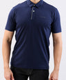 Crocodile Single Jersey Slim Fit Polo-Blue Depths