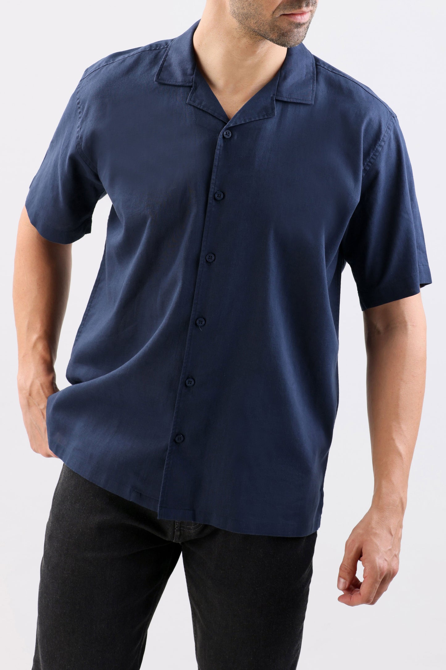 Crocodile Semi Casual Plain Leisure Fit-Astral Aura