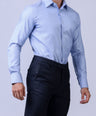 CROCODILE MEN FORMAL SEASONAL SHIRT SLIM FIT FS-Powder