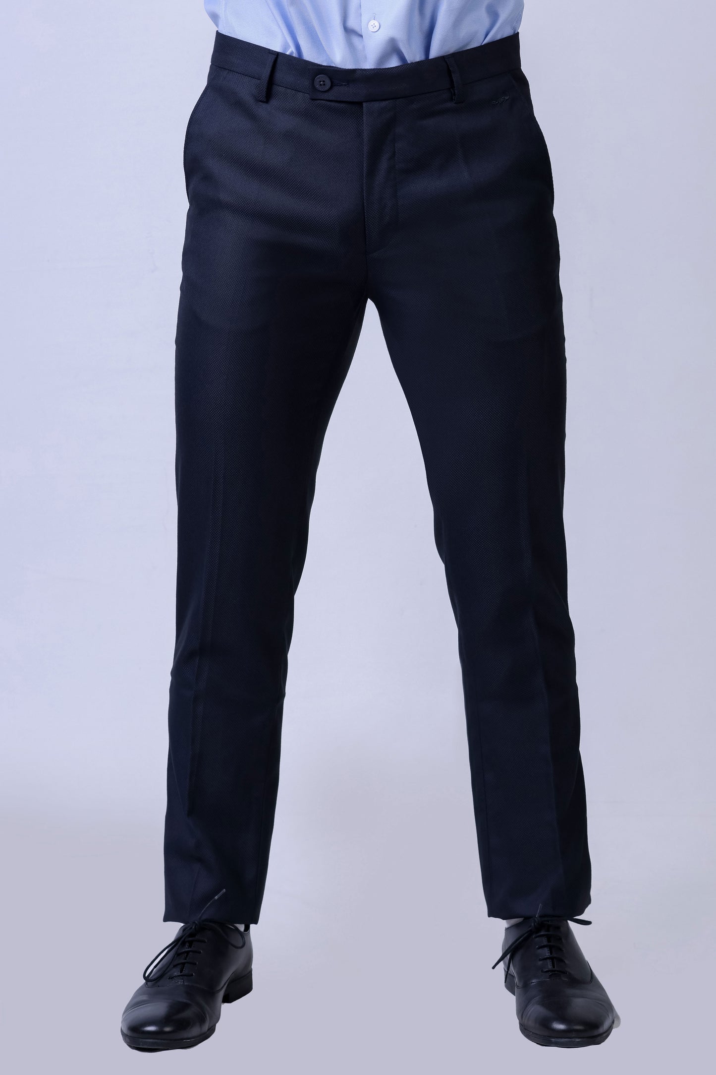 CROCODILE MEN ENTRY FORMAL SLIM FIT TROUSER- Dark Denim
