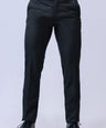 CROCODILE MEN ENTRY FORMAL SLIM FIT TROUSER-Licorice