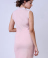 CROCODILE LADIES POLO DRESS-Rose Smoke