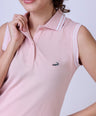 CROCODILE LADIES POLO DRESS-Rose Smoke