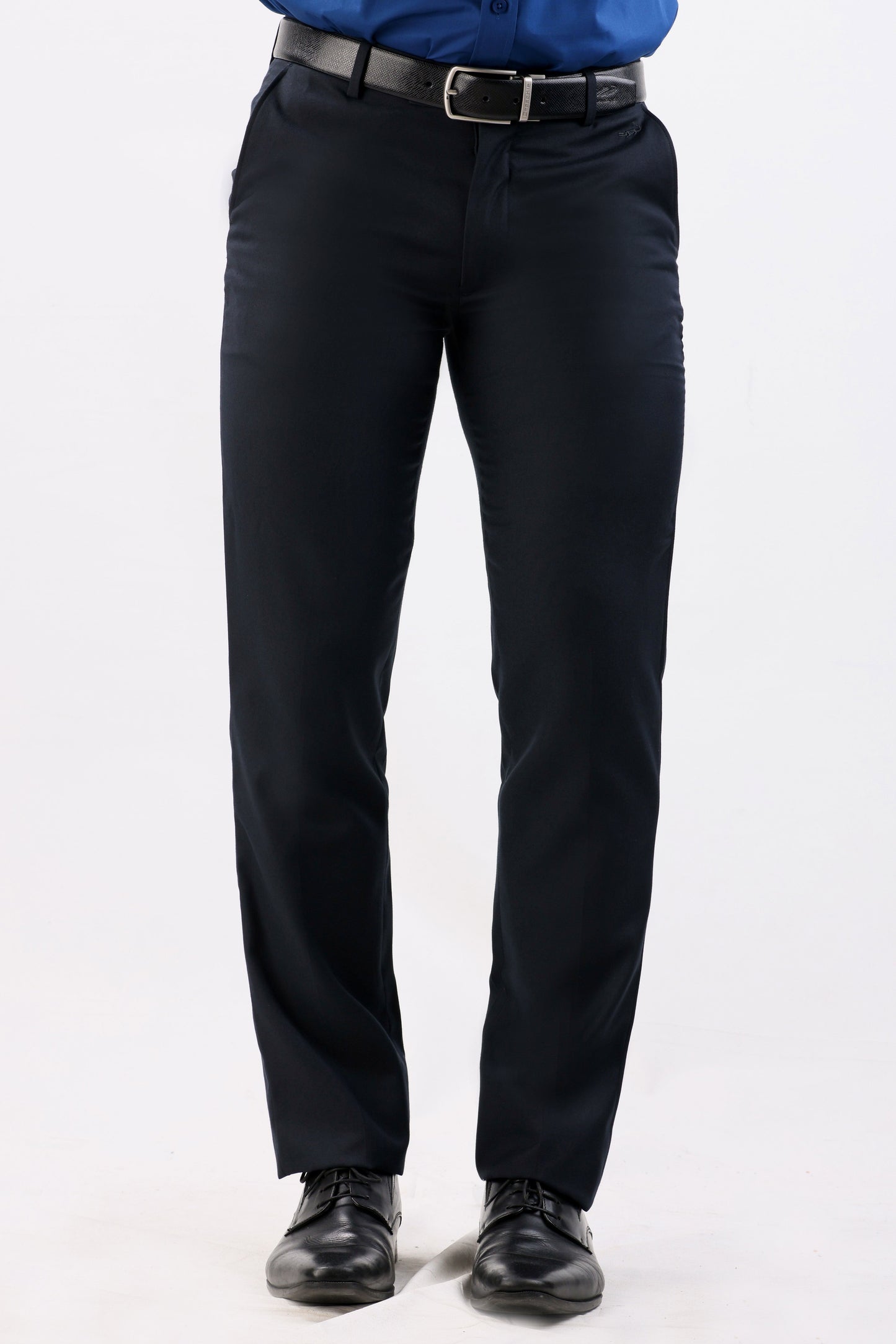 Slim Fit-Formal Trouser-Dark Denim