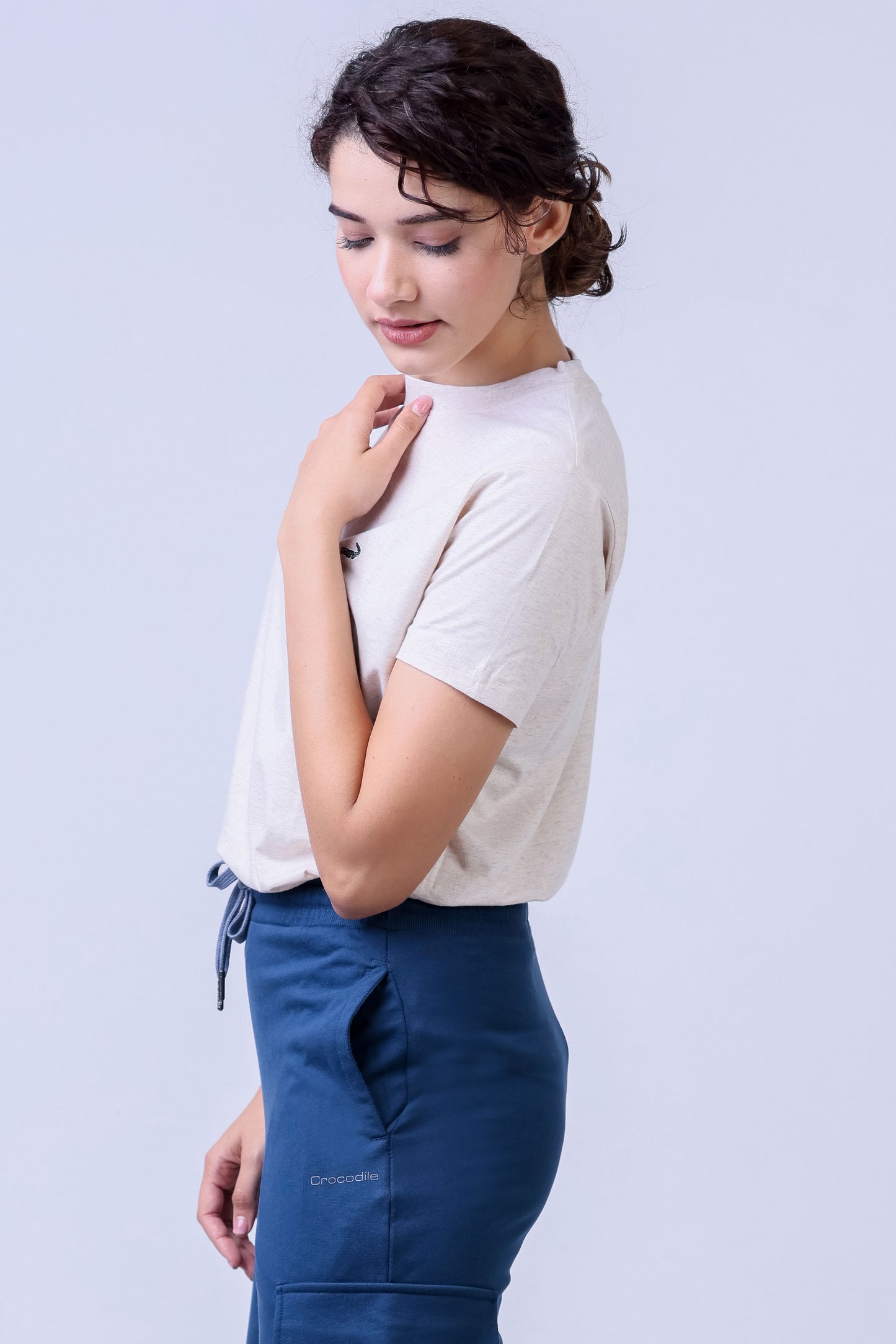 CROCODILE LADIES CASUAL JOGGER-Mid Night