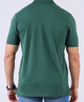 Crocodile Supima Polo Pique Solid Regular Fit - Evergreen