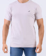 Crocodile Crew Neck Single Jersey Action Fit - Lavender Blue