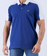 Crocodile Men Casual Polo Pique Solid Slim Fit - Royal