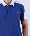 Crocodile Men Casual Polo Pique Solid Slim Fit - Royal