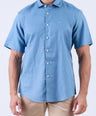 Crocodile Men Casual Plain Slim Fit Shirt - Mdnight