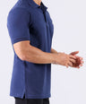 Crocodile Supima Polo Pique Solid Regular Fit - Dark Denim