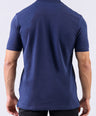 Crocodile Supima Polo Pique Solid Regular Fit - Dark Denim
