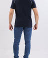 Crocodile Slim Fit Crew Neck Raglan Navy