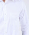CROCODILE MEN FORMAL SEASONAL REGULAR FIT FS SHIRT-SNOW WHITE