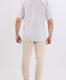 Crocodile Mens Semi Casual Leisure Fit Hs Shirt Ash