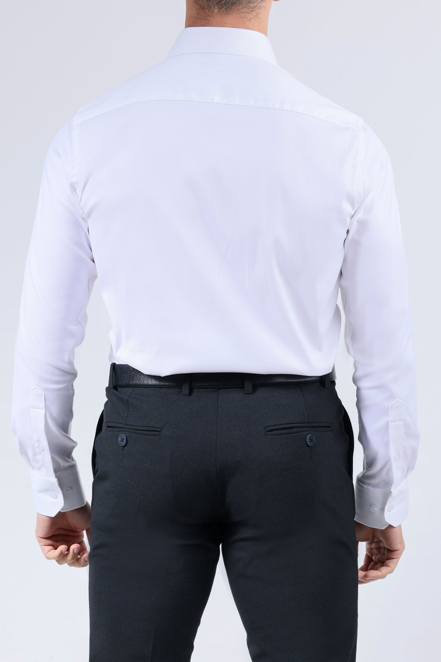 CROCODILE MEN FORMAL SEASONAL REGULAR FIT FS SHIRT-WHITE