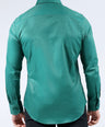 Crocodile Men Evening Slim Fit Shirt - Green