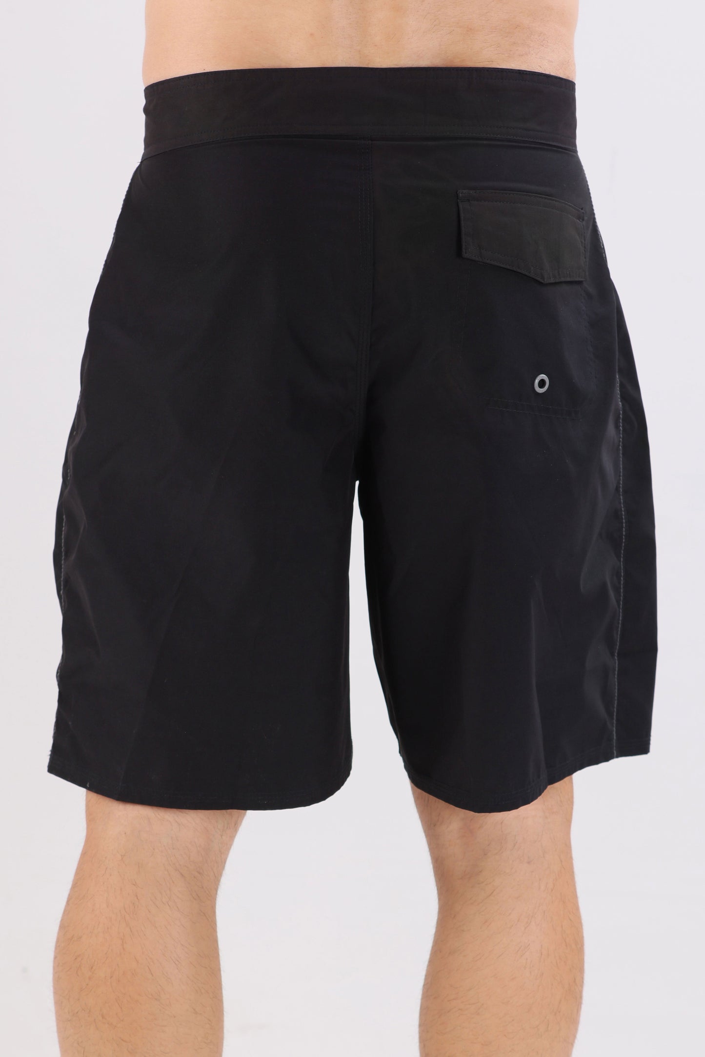 Crocodile Mens Slim Surfer Short Black