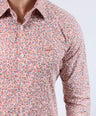 CROCODILE MEN EVENING SLIM FIT FS SHIRT-FUCHSIA ROSE