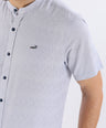 Crocodile Semi Casual Sport Fit Hs Shirt Arctic