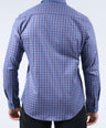 CROCODILE MEN SEMI CASUAL SLIM FIT FS SHIRT-FAIENCE