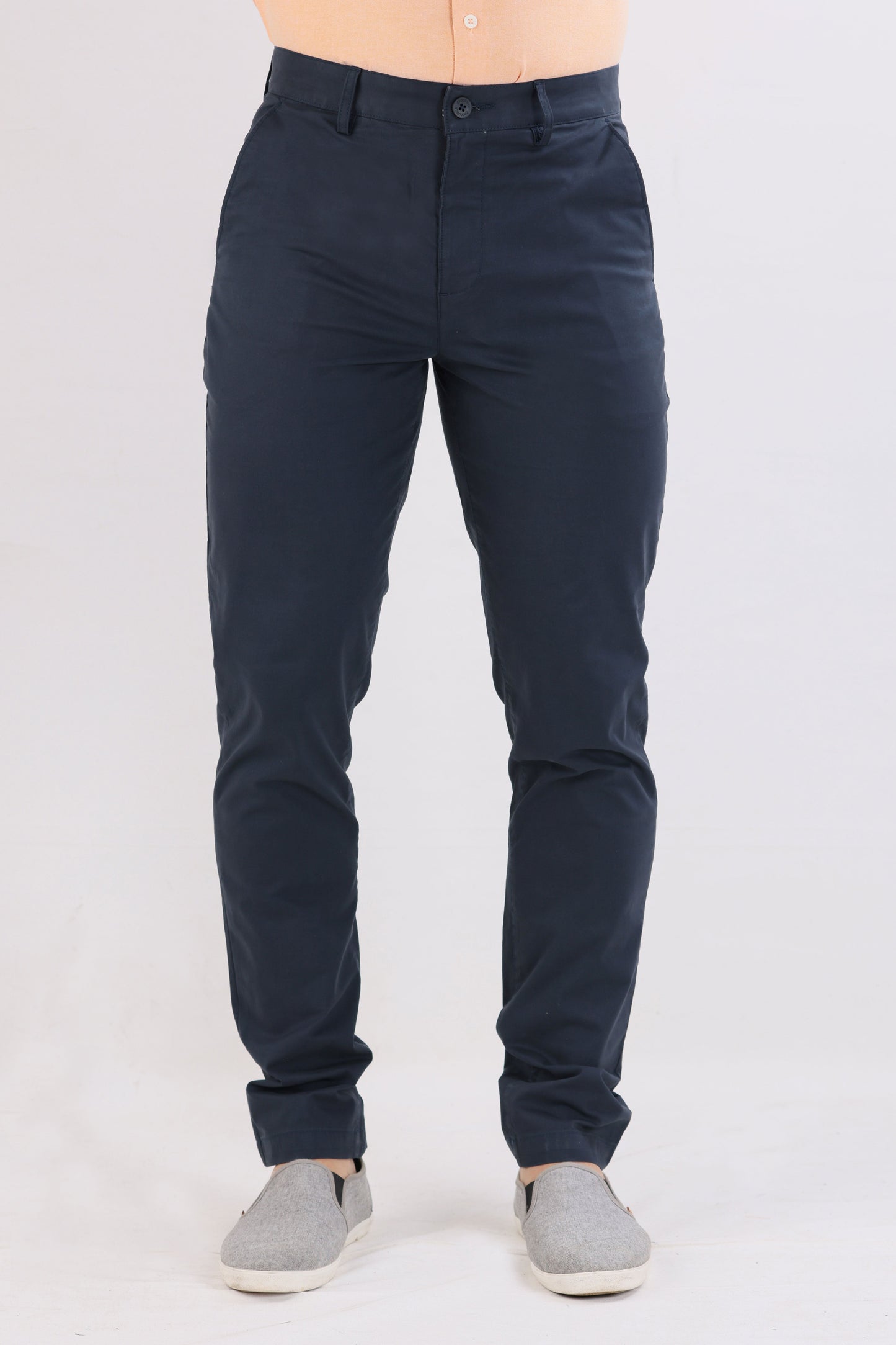 Crocodile Mens Slim Fit Chino Navy