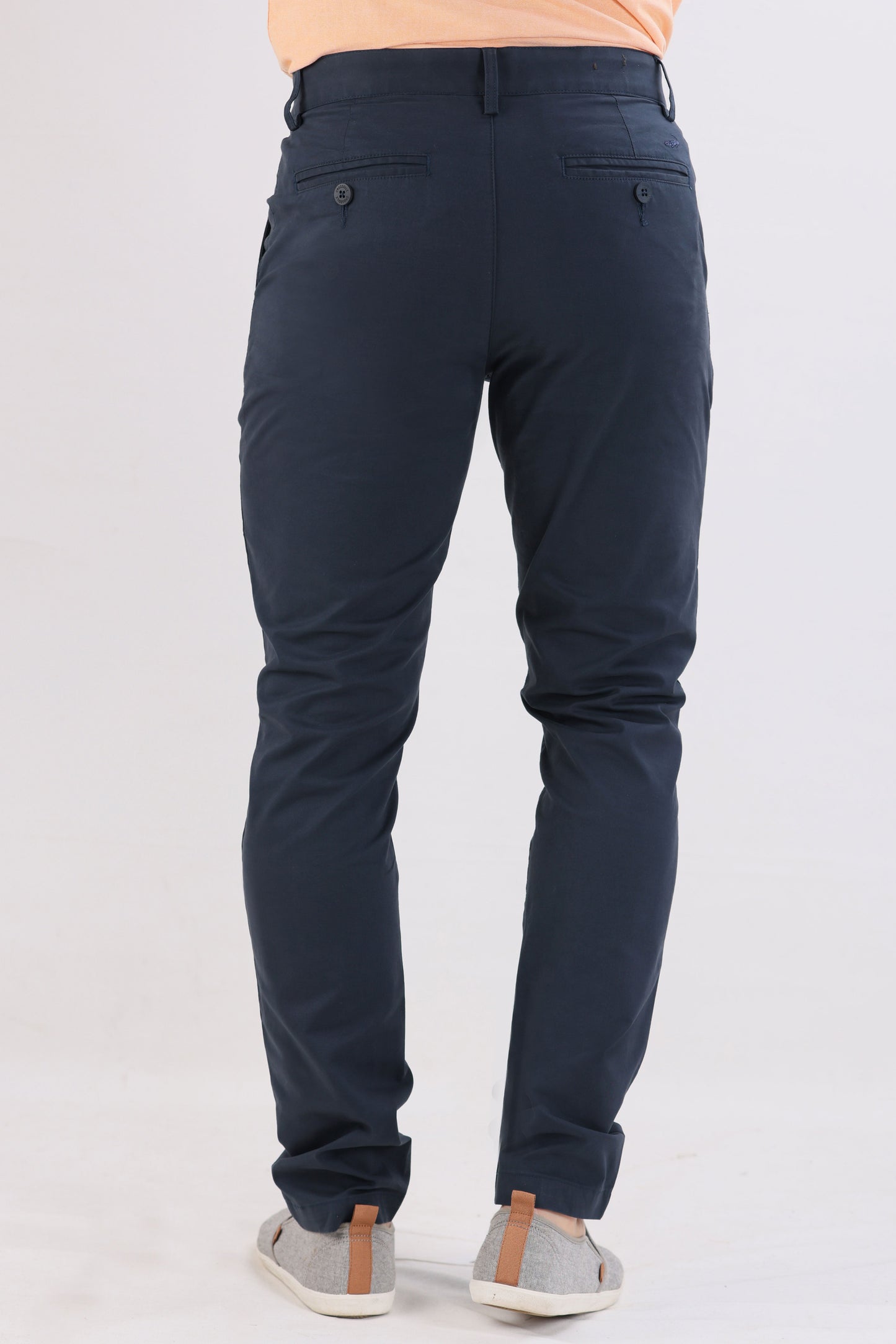 Crocodile Mens Slim Fit Chino Navy