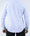 CROCODILE MEN SEMI CASUAL SLIM FIT SHIRT-BABY BLUE