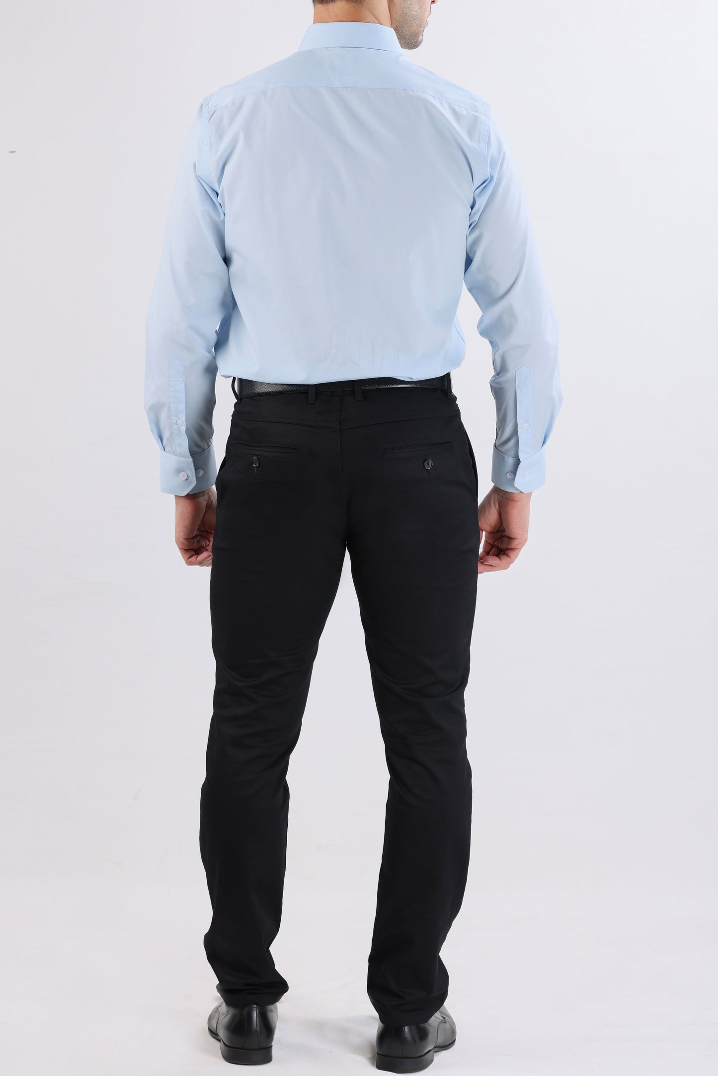 Crocodile Slim Fit Formal Fs Shirt Blue - Cashmere Blue