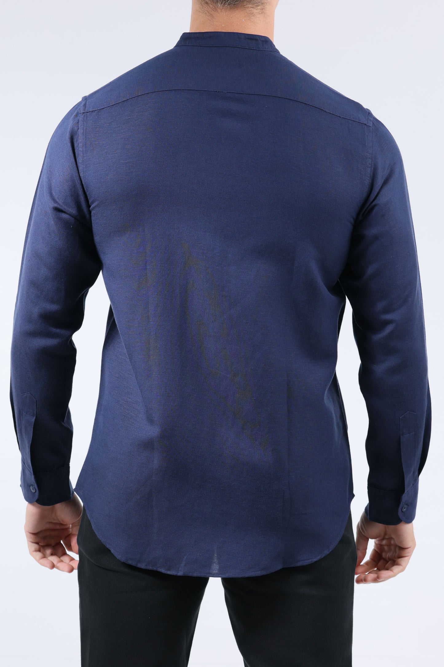 CROCODILE MEN SEMI CASUAL REGULAR FIT FS SHIRT-MOONLIGHT