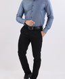 Crocodile Formal Seasonal Slim Fit Fs Shirt Blue - China Blue