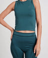 Effortless Elegance Tank-Green