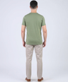 Crocodile Crew Neck  Action fit HS-Apple Green