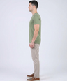 Crocodile Crew Neck  Action fit HS-Apple Green