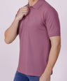 Crocodile Slim Fit Pima Cotton Very Berry