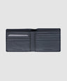 Grey Leather Bifold Wallet