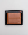 Bifold Leather Wallet - Light Brown