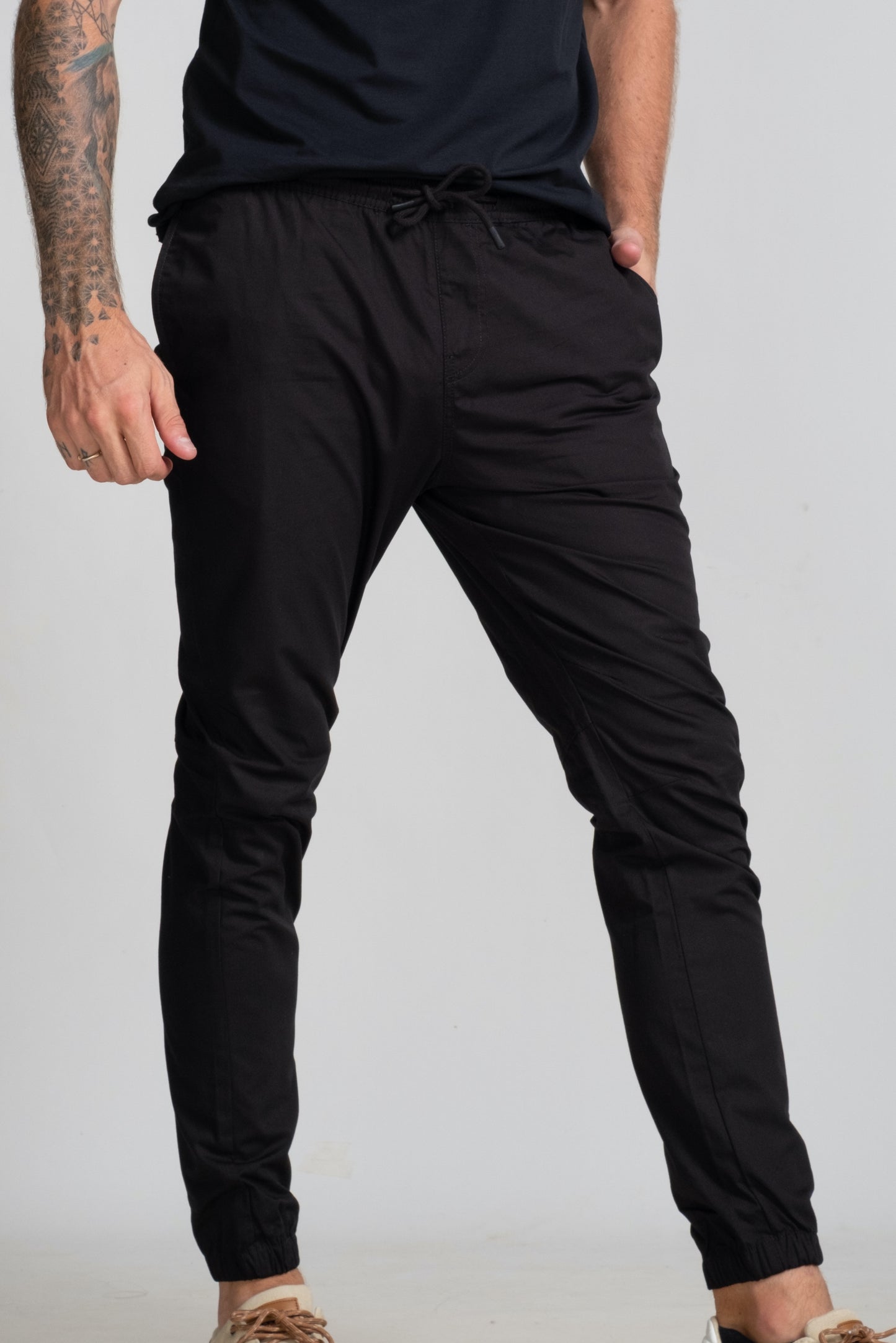 Slim Fit Utility - Jogger - Stone