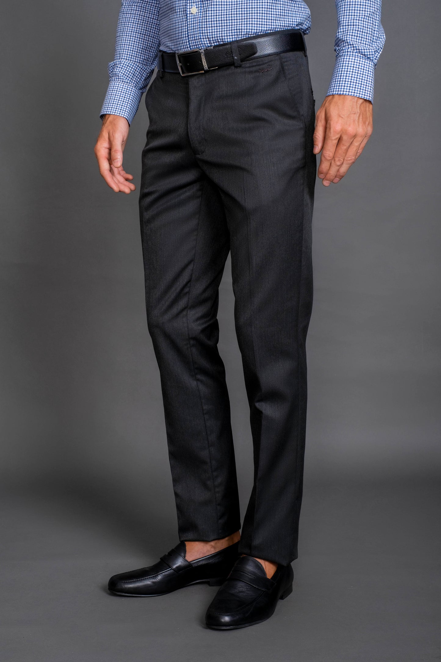 Slim Fit-Formal Trouser-Raven