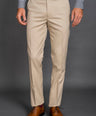 Slim Fit-Formal Trouser-Beige