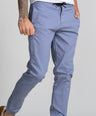 Slim Fit - Compact Jogger - Blue Ice