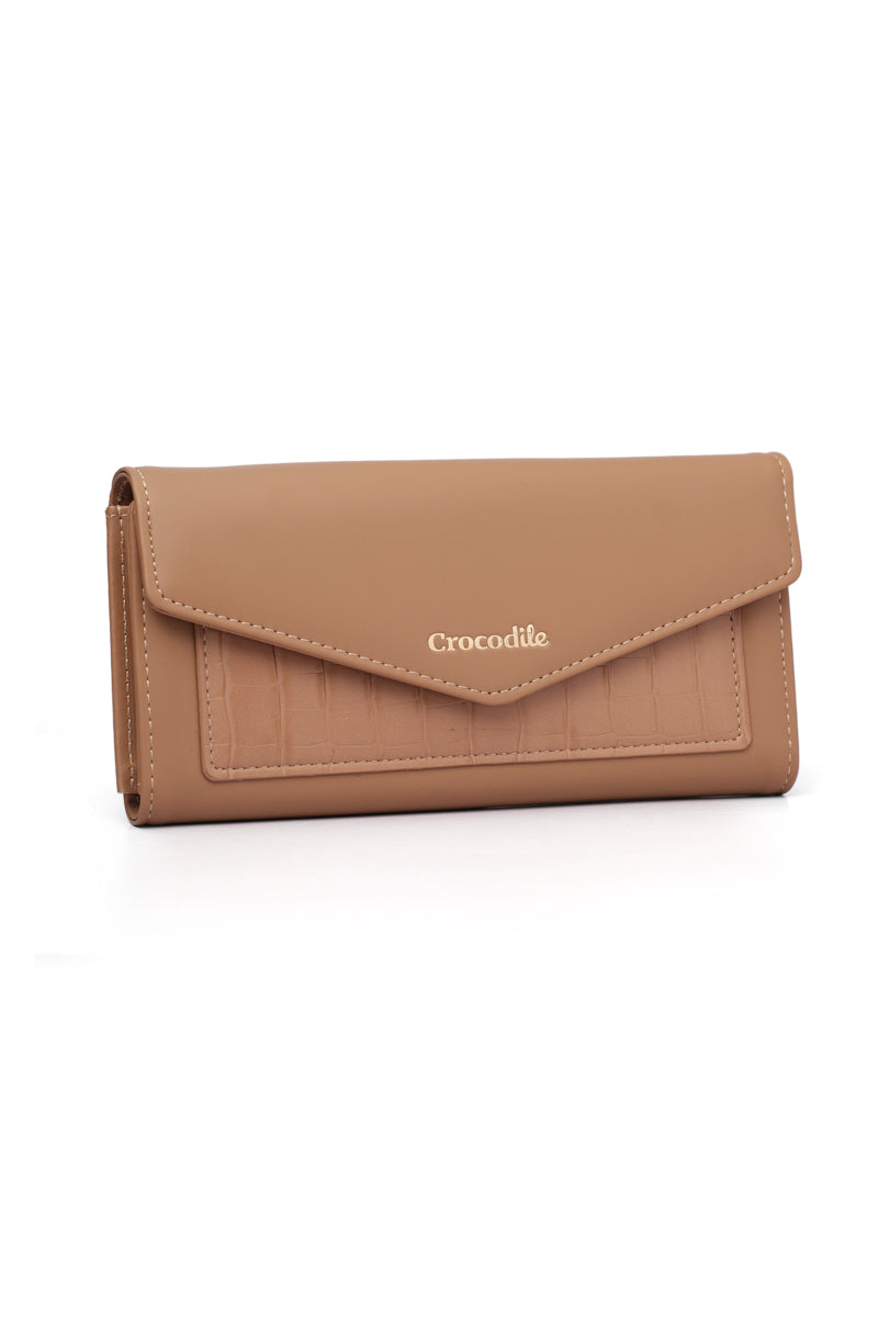 Thaliya- Bi-fold Long Wallet-Medium Red