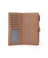 Nora- Bi-fold Long Wallet-Medium Red