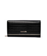 Harper- Bi-fold Long Wallet-Black
