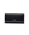 Harper- Bi-fold Long Wallet-Navy