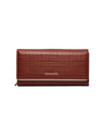 Harper- Bi-fold Long Wallet-Brown