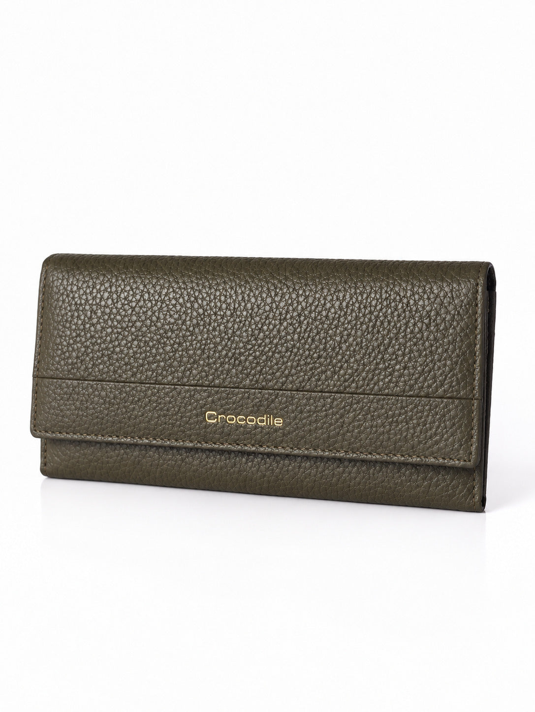 Ladies Leather Wallet - Olive