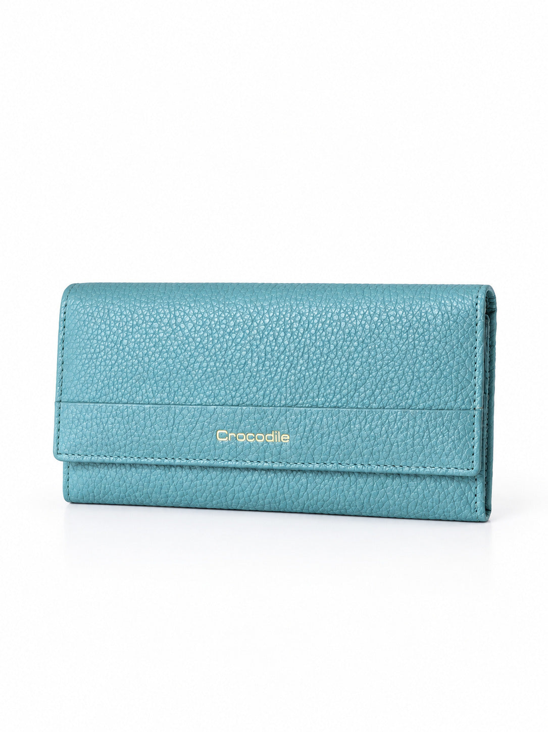 Ladies Leather Wallet - Sky Blue
