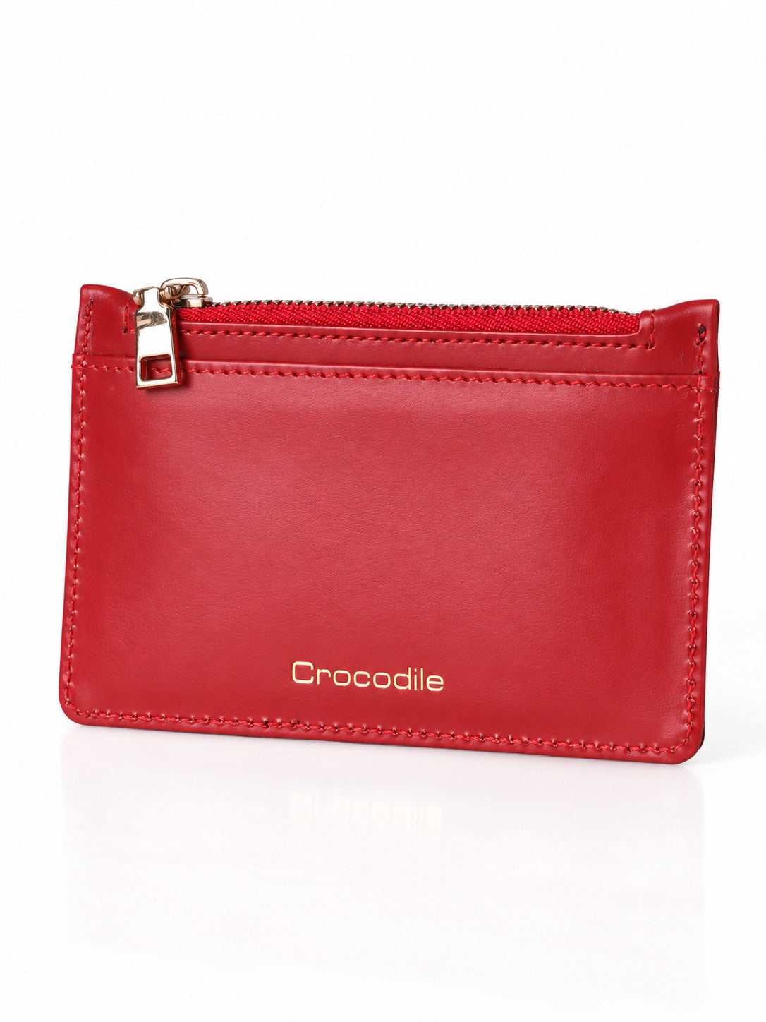 Ladies Leather Wallet - Red
